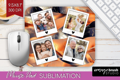 Rose Gold Photo Mouse Pad PNG - Abstract Picture Frame Mouse Product Image 1
