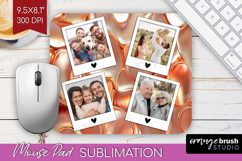 Rose Gold Photo Mouse Pad PNG - Abstract Picture Frame Mouse Product Image 1