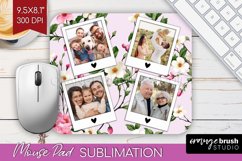 Spring Photo Mouse Pad PNG - Flowers Picture Frame Mouse Pad Product Image 1