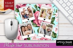 Spring Photo Mouse Pad PNG - Flowers Picture Frame Mouse Pad Product Image 1