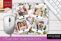 Spring Photo Mouse Pad PNG - Flowers Picture Frame Mouse Pad Product Image 1