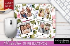 Spring Photo Mouse Pad PNG - Flowers Picture Frame Mouse Pad Product Image 1