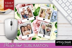 Spring Photo Mouse Pad PNG - Flowers Picture Frame Mouse Pad Product Image 1