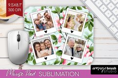 Spring Photo Mouse Pad PNG - Flowers Picture Frame Mouse Pad Product Image 1