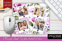 Spring Photo Mouse Pad PNG - Flowers Picture Frame Mouse Pad Product Image 1