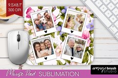 Spring Photo Mouse Pad PNG - Flowers Picture Frame Mouse Pad Product Image 1
