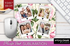 Spring Photo Mouse Pad PNG - Flowers Picture Frame Mouse Pad Product Image 1