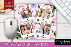 Spring Photo Mouse Pad PNG - Flowers Picture Frame Mouse Pad Product Image 1