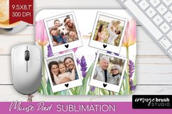 Wildflowers Photo Mouse Pad PNG - Floral Picture Frame Mouse Product Image 1