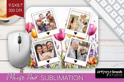 Wildflowers Photo Mouse Pad PNG - Floral Picture Frame Mouse Product Image 1