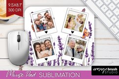 Wildflowers Photo Mouse Pad PNG - Floral Picture Frame Mouse Product Image 1