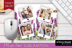 Wildflowers Photo Mouse Pad PNG - Floral Picture Frame Mouse Product Image 1