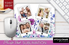 Wildflowers Photo Mouse Pad PNG - Floral Picture Frame Mouse Product Image 1