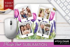 Wildflowers Photo Mouse Pad PNG - Floral Picture Frame Mouse Product Image 1