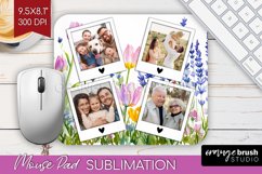 Wildflowers Photo Mouse Pad PNG - Floral Picture Frame Mouse Product Image 1