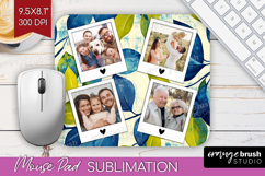 Eucalyptus Photo Mouse Pad PNG - Botanical Picture Frame Pad Product Image 1