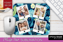 Eucalyptus Photo Mouse Pad PNG - Botanical Picture Frame Pad Product Image 1