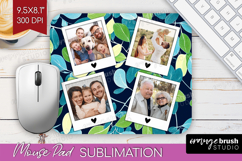 Eucalyptus Photo Mouse Pad PNG - Botanical Picture Frame Pad Product Image 1