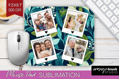 Eucalyptus Photo Mouse Pad PNG - Botanical Picture Frame Pad Product Image 1