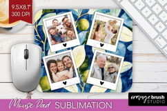 Eucalyptus Photo Mouse Pad PNG - Botanical Picture Frame Pad Product Image 1