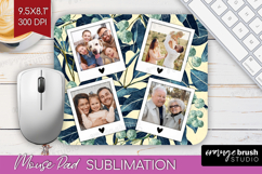 Eucalyptus Photo Mouse Pad PNG - Botanical Picture Frame Pad Product Image 1