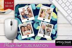 Eucalyptus Photo Mouse Pad PNG - Botanical Picture Frame Pad Product Image 1