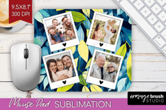 Eucalyptus Photo Mouse Pad PNG - Botanical Picture Frame Pad Product Image 1
