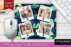 Eucalyptus Photo Mouse Pad PNG - Botanical Picture Frame Pad Product Image 1