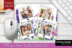 Wildflowers Photo Mouse Pad PNG - Summer Flowers Picture Pad Product Image 1