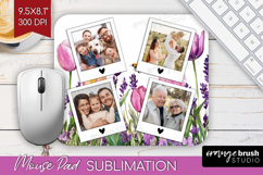 Wildflowers Photo Mouse Pad PNG - Summer Flowers Picture Pad Product Image 1