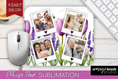 Wildflowers Photo Mouse Pad PNG - Summer Flowers Picture Pad Product Image 1