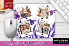 Wildflowers Photo Mouse Pad PNG - Summer Flowers Picture Pad Product Image 1