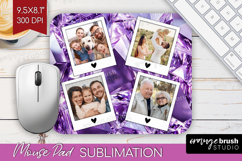 Gem Texture Photo Mouse Pad PNG - Gemstone Picture Frame Pad Product Image 1