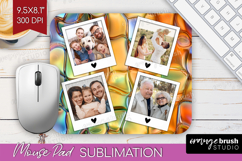 Gem Texture Photo Mouse Pad PNG - Gemstone Picture Frame Pad Product Image 1