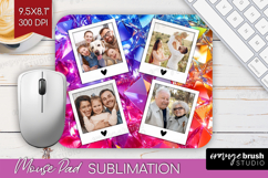 Gem Texture Photo Mouse Pad PNG - Gemstone Picture Frame Pad Product Image 1