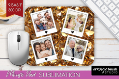 Gem Texture Photo Mouse Pad PNG - Gemstone Picture Frame Pad Product Image 1