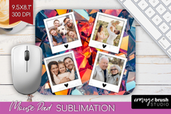 Gem Texture Photo Mouse Pad PNG - Gemstone Picture Frame Pad Product Image 1
