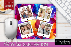 Gem Texture Photo Mouse Pad PNG - Gemstone Picture Frame Pad Product Image 1