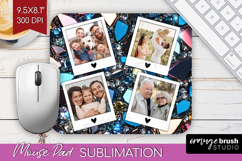 Gem Texture Photo Mouse Pad PNG - Gemstone Picture Frame Pad Product Image 1