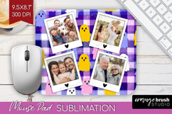 Halloween Photo Mouse Pad PNG - Spooky Picture Frame Mouse Product Image 1