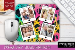 Leopard Print Photo Mouse Pad PNG - Animal Pattern Picture Product Image 1