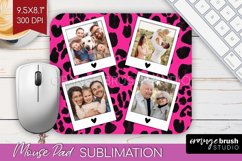 Leopard Print Photo Mouse Pad PNG - Animal Pattern Picture Product Image 1