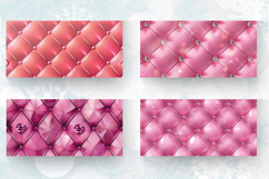 Pink Diamond Leather Mug Wrap Sublimation Designs Product Image 2