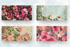 Wild Roses Mug Wrap Sublimation Designs Product Image 2