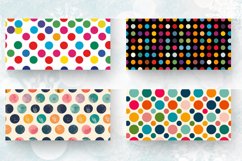 Colorful Polka Dot Mug wrap Sublimation Designs Product Image 2