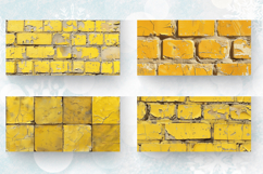 Yellow Brick Mug Wrap Sublimation Designs Product Image 2
