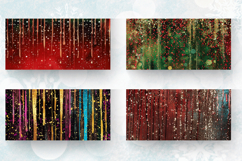 Christmas Dripping Glitter Mug Wrap Sublimation Designs Product Image 2