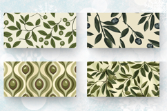 Olive Retro Mug Wrap Sublimation Designs Product Image 2