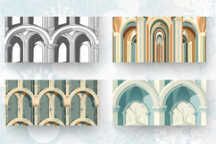 Archways Mug Wrap Sublimation Designs Product Image 2