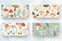 Pastel Cottagecore Mushroom Garden Mug Wrap Sublimation Desi Product Image 2